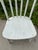 Shabby Chic 19th Century Antique Distressed White Hoop Back Windsor Side Chair For Sale - Image 3 of 9