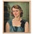 French Vintage Portrait Painting by Combrisson For Sale - Image 9 of 9