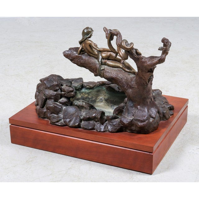 Mid 20th Century Kelly Farrell Bronze Fountain "Eve" For Sale In Philadelphia - Image 6 of 7