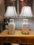 Hollywood Regency 1960s Hollywood Regency Crackle Glaze Lamp Pair For Sale - Image 3 of 11