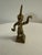 Asian 1960s Southeast Asian Brass Dancer Figurine | Thai / Cambodian Apsara Style- Female For Sale - Image 3 of 8