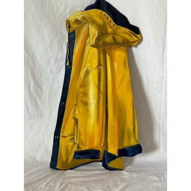 Late 20th Century Late 20th Century Yellow Slicker by Marylyn Lanardo For Sale - Image 5 of 5