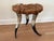 20th Century Vintage Western Cowhide and Bull Horn Side Table For Sale - Image 4 of 8