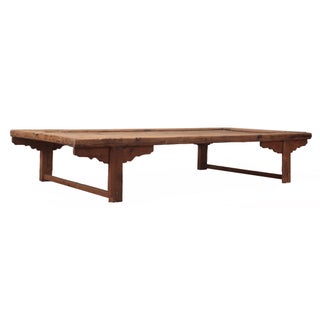 Antique Sarreid LTD Chinese Pine Coffee Table For Sale