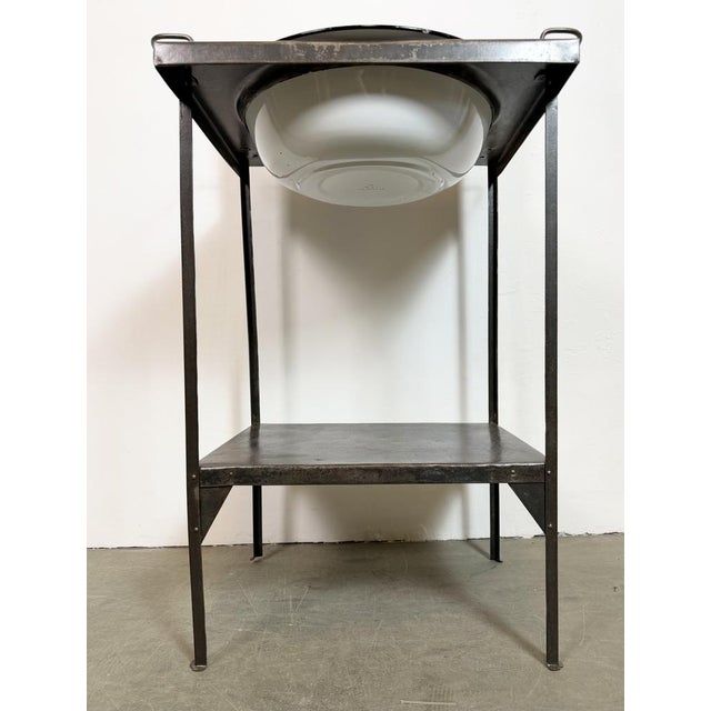 Vintage Industrial Hospital Wash Basin, 1960s For Sale - Image 14 of 17