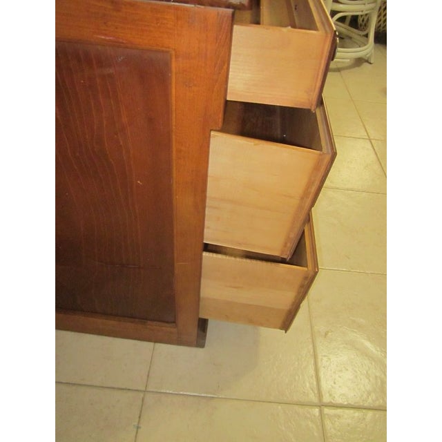 1980s 1980s Ethan Allen Style Student Desk 4 Drawer Maple For Sale - Image 5 of 12