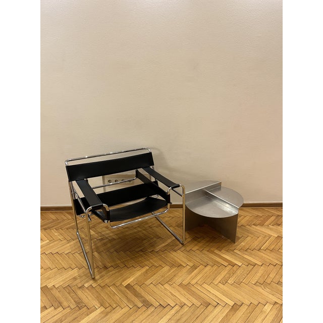 Vintage Danish Rivet Side Table from Frama, 2010s For Sale - Image 11 of 12