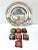 Vintage Faux Christmas Chocolates With Silverplate Tray For Sale In Louisville - Image 6 of 10