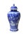 Chinese Chinese Blue White Porcelain People Theme Urn Jar Container For Sale - Image 3 of 7