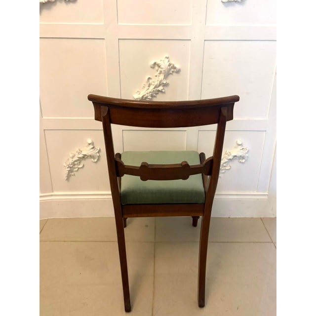 Antique Regency Mahogany Dining Chairs, 1830, Set of 8 For Sale - Image 6 of 18