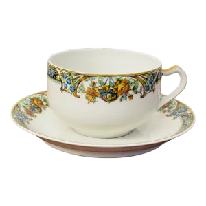 Vintage Haviland Limoges “Chanson” Tea Cup & Saucer Set