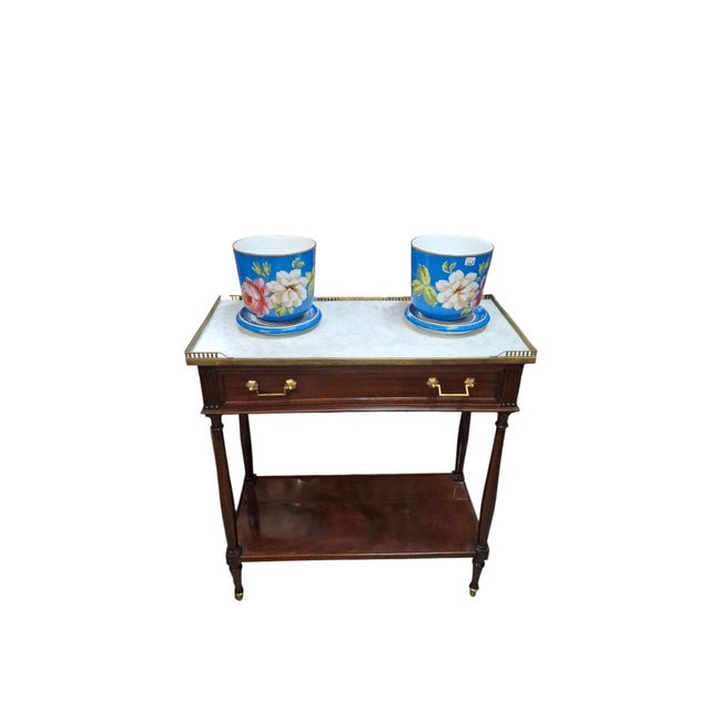 Louis XVI Style Console Table, 1890 For Sale - Image 11 of 11