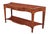Neoclassical Neoclassical Style Mahogany Serpentine Console Table With String Inlay For Sale - Image 3 of 6