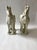 Chinoiserie Vintage Carved Marble Tang Dynasty Style Horse Figures—A Pair For Sale - Image 3 of 18