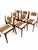 Vintage Danish Dining Chairs by Johannes Andersen for Uldum Møbelfabrik, 1960s, Set of 6 For Sale - Image 6 of 6
