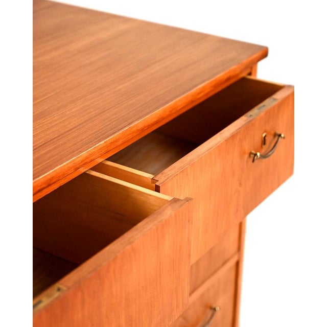 Scandinavian Teak Chest of Drawers, 1960s For Sale - Image 9 of 11