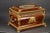 Large Louis XV Style Casket in Rosewood, Gilt Bronze and Porcelain, 1870 For Sale - Image 13 of 17