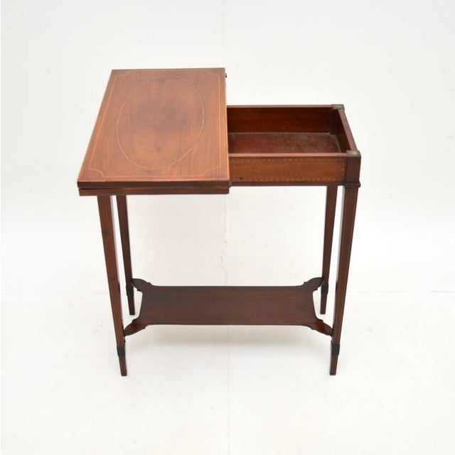 Edwardian Card Table, 1900s For Sale - Image 6 of 15