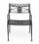 Florentine Craftsmen Cast Aluminum Armchairs, Pair For Sale In New York - Image 6 of 10