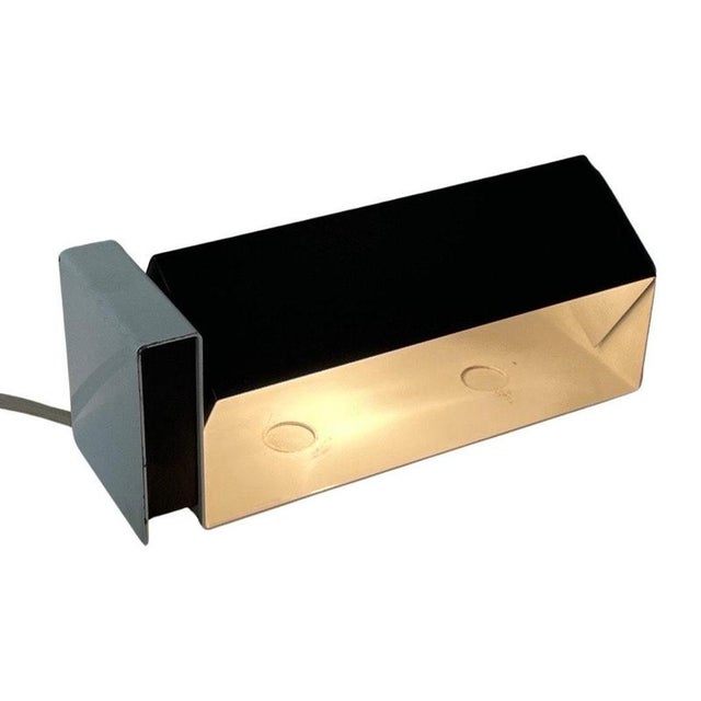 Fully adjustable bedaide / night light or wall lamp. Dutch design by Niek Hiemstra for Evolux. The shade can be adjusted...