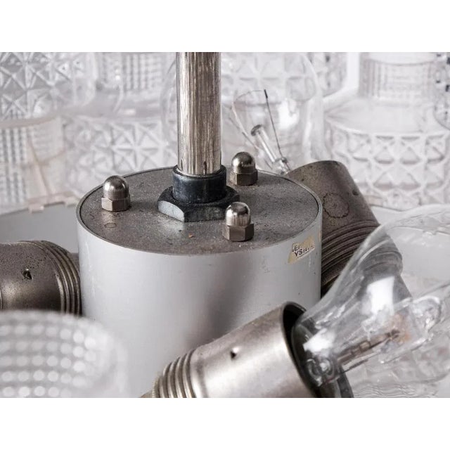 Large Chandelier Model Festival attributed to Gert Nyström for Orrefors, 1960s For Sale - Image 9 of 12