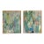 "Moss Grass" Pair of Original Paintings by Jessalin Beutler For Sale