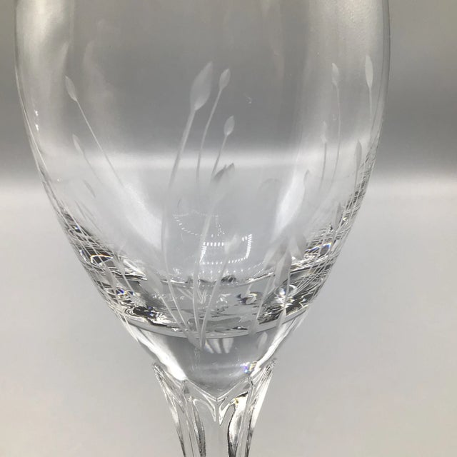 Gorham Crystal Wine Glasses “Jolie” - A Pair For Sale - Image 9 of 9