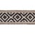 Schumacher Sample - Schumacher Larson Handwoven Tape Trim In Brown For Sale - Image 4 of 4
