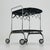 Black Gastone Dolly Trolley Bar Cart by Antonio Citterio and Oliver Low for Kartell For Sale - Image 3 of 11