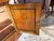 19th Century Antique Victorian Style One Door One Drawer Pedestal Cabinet With Porcelain Hardware and Key For Sale - Image 17 of 17