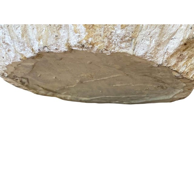 1980s Mactan Tessellated Stone Floor Vase 24.5" For Sale - Image 4 of 4