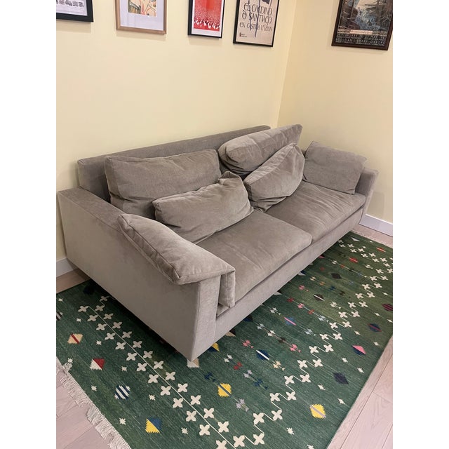 West Elm Natural Harmony Sofa For Sale In New York - Image 6 of 6