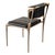 "Devonshire" Chair With Bronze and Tailor Made Leather For Sale - Image 9 of 11