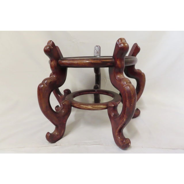 Monumental Chinese Champleve Cloisonne Palace Vase For Sale - Image 9 of 10