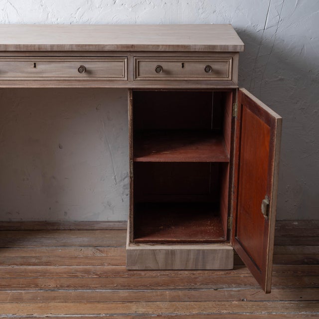 Regency Mahogany Pedestal Desk, 1820s For Sale - Image 12 of 17