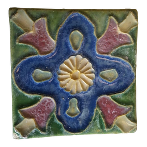 1920s Reclaimed Early California Decorative Tile