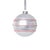 Elevate your holiday decorating with these elegant glass ball ornaments, each crafted with a smooth matte finish and...