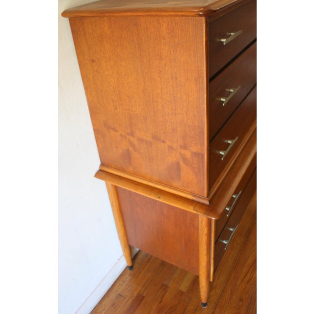 1960s Mid Century Modern Lane Acclaim Tall Dresser by Andre Bus For Sale - Image 5 of 7