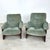Italian Italian Lounge Chairs - A Pair For Sale - Image 3 of 9
