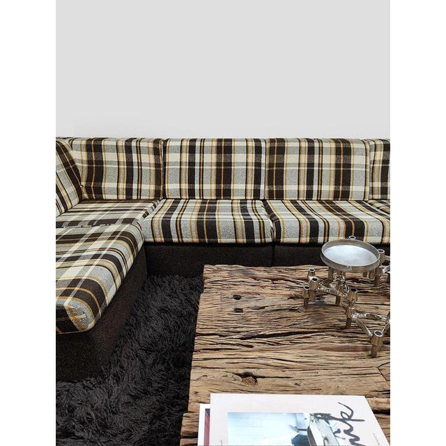 Vintage Six-Piece Modular Sofa, 1970s, Set of 6 For Sale - Image 3 of 8