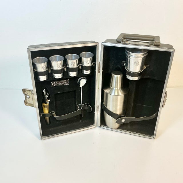 1960s Mid-Century Boho Chic Americana Original Travel Bar by Ever Wear For Sale - Image 4 of 14