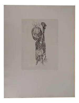 Fred Deux, Racine, Original Engraving