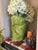 Mid-Century Modern Marni for Serax "After Midnight" Glazed Ceramic Green Owl Vase For Sale - Image 3 of 4