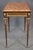 19th Century French Louis XVI Style Marble Top Writing Table With Bronze Mounts For Sale - Image 4 of 10