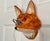 1950s Mid-20th Cent English Fox String Holder Babbacombe Pottery With Original Scissors For Sale - Image 5 of 8