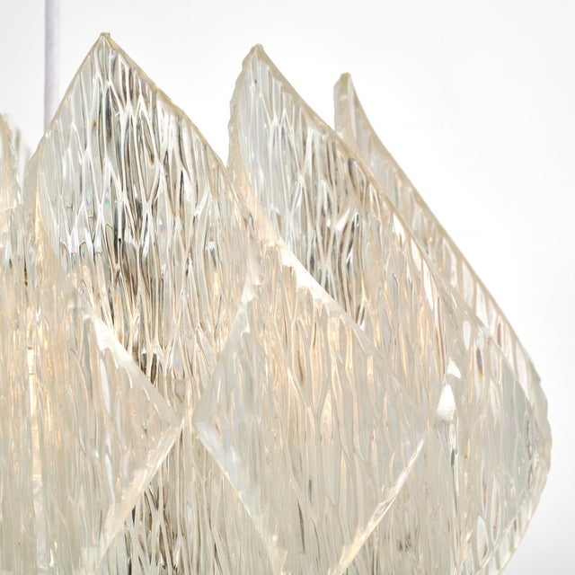Transparent Vintage Austrian Kalmar Style Chandelier For Sale - Image 8 of 9