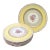 1940s American Steubenville Pottery Co. #2046 Yellow Dinner Plates - Set of 8 For Sale