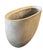 Mid-Century Modern Large Mid-Century Modern Style Oval Concrete-Resin Planter For Sale - Image 3 of 7