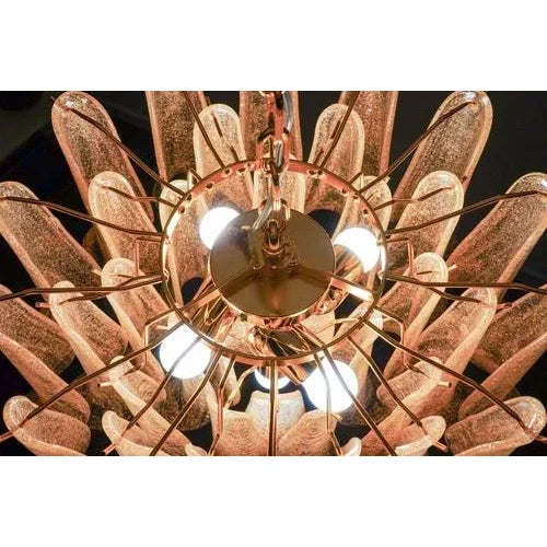 Venetian 5 Tier Chandelier by Silvio Piattelli For Sale - Image 12 of 13