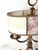 Large Florentine Gilt Iron Two-Light Table Lamp with Leather and Tapestry Shade, 1950s For Sale - Image 12 of 18